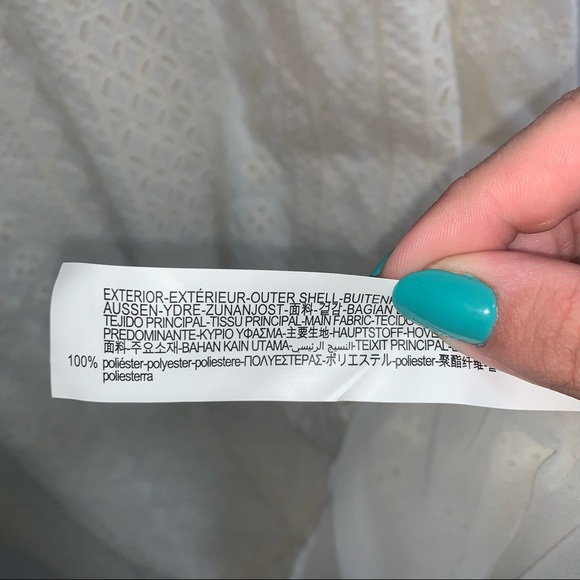 NWOT Zara Openwork Embroidered Eyelet Midi Dress - Picture 11 of 13